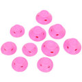 Miniatyrbilde 7 av 8: Hårruller uten varme, rosa gummi, ingen klips, hårruller for styling og bølger