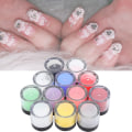 Miniatyrbillede 4 af 8: Akryl pulver Krystal Nail Art Tips Dekoration Builder Akryl Manicure Tool12 farver