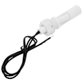 Miniatyrbillede 2 af 8: 2stk vandstandssensor sidemonteret hvid PP plast flydende flydekontakt 16mm DC0-110V