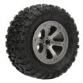 Miniatyrbild 8 av 8: 4st/ set RC-däck Fjärrkontroll Biltillbehör Passar för WPL B14 B14K B16 B16K B24 B24K B36 B36K