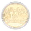 Miniatyrbild 2 av 8: Jag överlevde 2020 minnesmynt dubbelsidigt mynt minnesmynt gåva för samlare (guld)