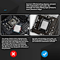 Miniatyrbilde 2 av 5: Festebrakettramme for LGA1700 Intel12 Gen 1700 CPU Bøyningskorrigerer