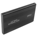 Miniatyrbillede 8 af 8: Harddiskkabinet 2,5 tommer 4 TB LED-indikation Aluminiumshus Hot Swappable 5 Gbps USB 3.0 Port Ekstern HDD-etui Sort