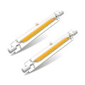 Miniatyrbilde 1 av 5: R7S LED 118mm Dimbar Lampe, 20 W R7S LED Pærer Erstatning for 200 W Halogenpærer, Varmhvit Pakke med 2