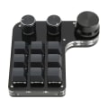 Miniatyrbild 3 av 8: Mini Gaming knappsats 3 knoppar RGB bakgrundsbelyst blå switch Programmerbar knappsats med 9 knappar för Music Office Media