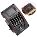 Miniatyrbillede 3 af 8: 5-bånds akustisk elektrisk guitar Preamp EQ Equalizer Pickup Tuner Instrumentværktøj