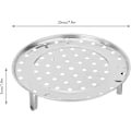 Miniatyrbilde 2 av 5: Dampstativ i rustfritt stål, dampstativ, hylle kjøkkentilbehør for hjemmet (20cm)