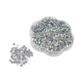 Miniatyrbillede 2 af 8: 1000 stk. skinnende, transparente dekorative rhinestones til neglekunst til piger og kvinder JM201 Hvid AB