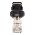 Miniatyrbillede 5 af 8: CO2 Tank Hun Adapter Lækagesikker Rustfrit Stål Aluminiumlegering 8mm G1/2 14 Slange Hurtigkobling Hun Fitting