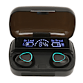 Pikkukuva 4 / 8: Bluetooth nappikuulokkeet melua vaimentavat IPX7-vedenpitävät stereobasso langattomat kuulokkeet case urheiluajoon