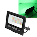 Miniatyrbillede 7 af 8: LED-projektør i aluminiumshus med hærdet glas lampeskærm IP66 vandtæt RGB-projektør 85‑265V