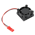 Miniatyrbild 5 av 8: För Raspberry Pi 4B fläktsats med inbyggd kylfläns i aluminium för kylning 1G 2G 4G