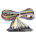 Pikkukuva 3 / 5: Jamma 28 Pin Arcade -kaapelisarja Joystick-painikeliitin, yhteensopiva Video Arcade Game Box Arcade -pelin kanssa (4