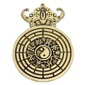 Miniatyrbilde 6 av 8: Feng Shui-anheng i messing - robust og utsøkt Feng Shui-anheng-ornament - gaver til hjemmekontorbildekorasjon