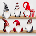 Miniatyrbild 3 av 5: Gnompärlor och falska skägg 6st/set Fuskpäls Dvärgskägg Träpärla För Jul Plysch Gnomdocka Handgjord Diy Högkvalitativ Khaki
