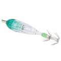 Miniatyrbillede 4 af 8: Fiskeri LED Lokke Lys Blæksprutte Form Grønt Lys Farve Agnsfisk Under Vand Lampe med Krog