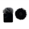 Miniatyrbillede 2 af 5: kompatibel med RODE WIRELESS GOII Mikrofon Hår Cover RODE GOII Vindtæt Multifunktionel Støjreduktion Mikrofon Cover, 5 stk. A