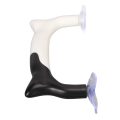 Miniatyrbilde 8 av 8: Sylinjalhåndtak Katteformet håndholdt multifunksjon DIY Ergonomisk quilting linjal gripehåndtak for DIY Black