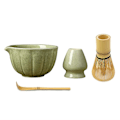 Miniatyrbilde 1 av 5: Matcha-bolle med tut og visp, 4-delt perfekt matcha-sett for seremoni