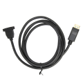 Pikkukuva 2 / 8: DP-DP-jatkokaapeli 8K 60Hz 4K 120Hz uros-naaras Displayport-kaapeli 1.4 DisplayPort-jatkokaapeli