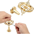 Miniatyrbild 5 av 5: Precisionslegering Anti-Gravity Rotation NCE Leksaksgyro Stresslindring Vetenskap Lärande Leksak för Vuxna Barn