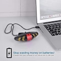 Miniatyrbilde 3 av 5: Sykkelbaklys med blinklys, USB-oppladbart LED sikkerhetsvarsel sykkelbrems baklys
