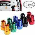 Miniatyrbillede 1 af 5: 10 stk. ventiladapter cykelventil pumpeventiladaptere konnektorer