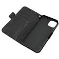 Miniatyrbillede 7 af 8: Wallet Phone Case til Iphone 14 PU Læder Wallet Flip Phone beskyttende etui med kortpladser Holder Hængende Reb
