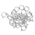 Miniatyrbild 8 av 8: 100 set med växelslås i legering 2 mm OT-spänne DIY-smyckestillverkningstillbehör för halsband armbandSilver