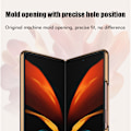 Miniatyrbilde 5 av 7: Full Protection Shockproof Cover Anti Fingerprint Hard Shield Full Protection Case Phone Case Kompatibel for Galaxy Z Fold 2