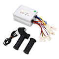 Miniatyrbilde 5 av 8: Børste Controller Gashåndtak Kit God Varmespredning Elektrisk Sykkel Controller Kit 24V 350W