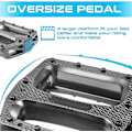 Miniatyrbillede 3 af 5: Holdbare skridsikre mountainbikepedaler med bred platform - Universal 9/16 cykeltilbehør