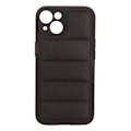 Miniatyrbillede 1 af 8: Telefonetui Sort Dunjakker Designet Imiteret Læder Blød Telefon Beskyttende Cover til IPhone til Iphone14