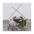 Miniatyrbillede 2 af 5: Linje Røgelsespind Holder Stativ Aromaterapi Stativ Meditation Skildpaddeformet Base Mini Metalstøtte S
