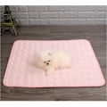 Pikkukuva 2 / 5: Jääsilkkinen viilentävä alusta koirille ja kissoille - Kennel-tyynypeitto 70*55cm Pinkki