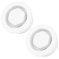 Miniatyrbillede 1 af 8: 2 stk. PVC Surfboard Paddle Board Udluftningshul Automatisk Åndedræt Vandtæt Tilbehør Hvid