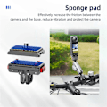 Miniatyrbild 1 av 5: För Insta360 Ace Pro2 Metall Snabbkopplingsdocka X4 Magnetisk Adapter Svart