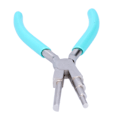 Miniatyrbilde 3 av 8: Viklepenger 3-seksjoner Rund Nese Karbonstål Wire Coilling Forming Tool Tilbehør