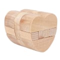 Pikkukuva 8 / 8: Puinen palapelilukkolelu Kotitoimisto Vanhusten Kannettava Aikuisten Lukitus Puzzle Puzzle Lelu Syntymäpäivälahja