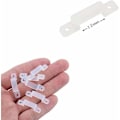 Miniatyrbillede 2 af 4: 100 stk. LED-strip lysklips i silikone med 200 stk. skruer
