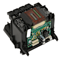 Miniatyrbillede 2 af 8: Print Head ABS Farveægte Rustfrit Printhoved Udskiftning til HP933 932 6100 6600 Sort