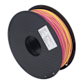 Miniatyrbillede 8 af 8: Silke Filament 1,75 mm Guld og Purpurrød Skinnende PLA Clog Free 3D Printer Filament