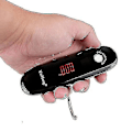 Miniatyrbillede 2 af 5: Bærbar Digital Bagageskala med LCD-Skærm