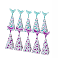 Miniatyrbillede 1 af 8: 10 stk. Havfruefest Favoræsker Havfrue Gaveposer Børne Havfruefest Goodiebags