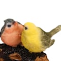 Miniatyrbillede 8 af 8: 4 stk./sæt Plænehavegård Resin Høj Simulation Fugl Dekoration Dyre Ornament