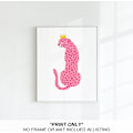 Miniatyrbild 5 av 5: Estetisk väggkonst i rosa och vitt för tonårsflickors sovrum