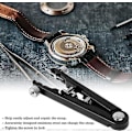 Miniatyrbild 5 av 5: Armbandsurtång, reparationsverktygssats för klockor med 10 legerade stålgafflar, demonteringsverktyg för armband för byte av länkar