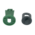 Miniatyrbillede 6 af 8: 100 stk Drivhus Twist Clips Pladsbesparende Nem at bruge Robust plast Drivhus Plante Ophæng til Kurve Gryder Dåser