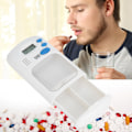 Pikkukuva 5 / 8: Mini kannettava lääketablettipilleri case organizer RemiderMedicine-muistutuksella