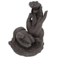 Miniatyrbillede 7 af 8: Buddha hånd vandfald røgelse brændere røg vandfald moderat størrelse tilbagestrømning røgelse holder til soveværelser studier kontorer